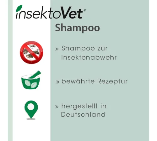 Средство по уходу за животными - cdVet insektoVet Shampoo 200 ml