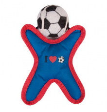 Karlie Flamingo Fußballfigur aus Nylon - Blau