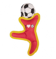 Karlie Flamingo Fußballfigur aus Nylon - Rot
