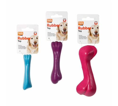 Karlie Flamingo Vollgummi-Knochen - 12 cm