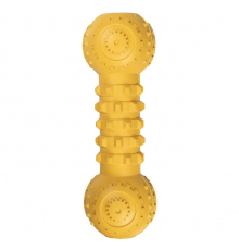 Duvoplus Kauspielzeug Griplay Dumbbell - Gelb