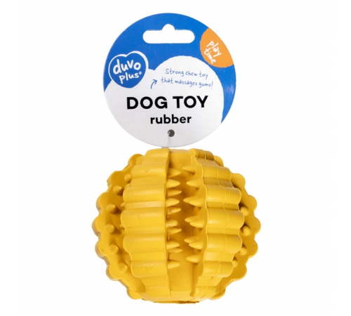 Duvoplus Ball Griplay Dental Rippe - Gelb