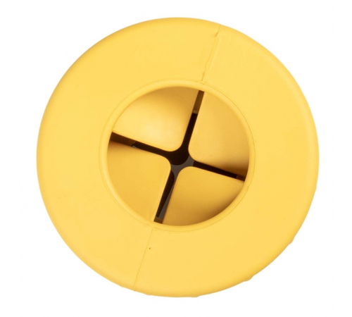 Duvoplus Futterspielzeug Griplay Diabolo - Gelb