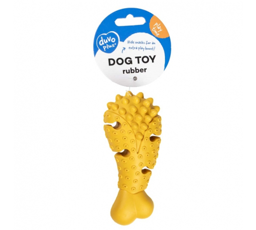 Duvoplus Futterspielzeug Griplay Drumstick - Gelb