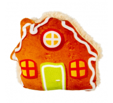 Duvoplus Xmas Fluffy Lebkuchenhaus mit Catnip