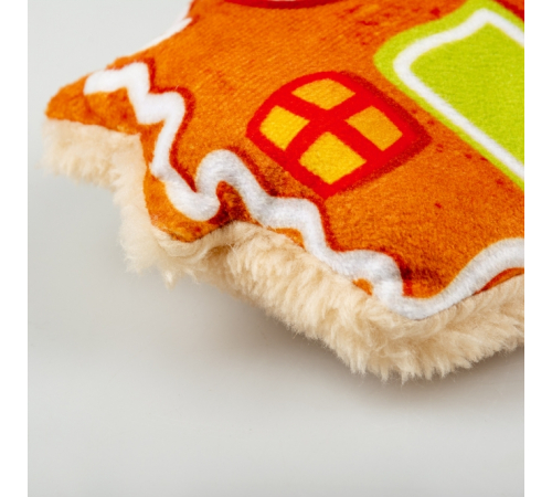Duvoplus Xmas Fluffy Lebkuchenhaus mit Catnip