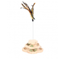 Duvoplus Cat Toy Spin & Play Flower
