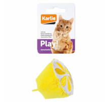 Karlie Flamingo Katzenspielzeug Food Textil - Limone