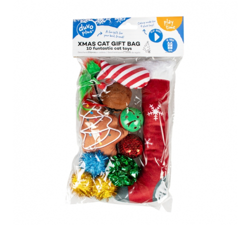 Duvoplus Xmas Geschenktasche Katze