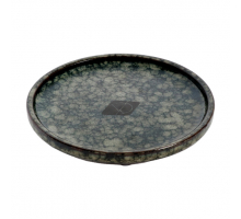 D&D flacher Katzennapf Jasper - green marble