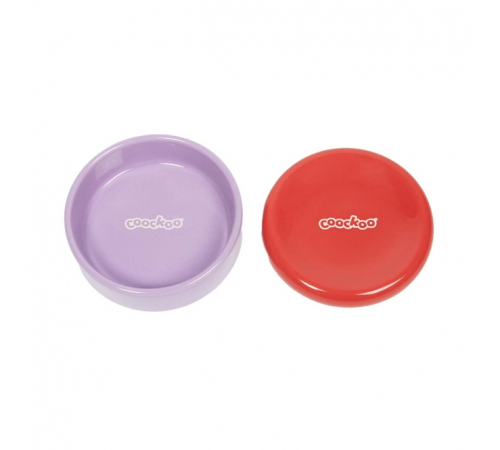EBI Coockoo Futternapf FUNKY FEEDING - rot/violett