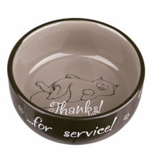 Trixie Keramiknapf Thanks for service!