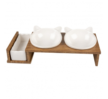 Duvoplus Dinner Set Stone UP Kitty Face