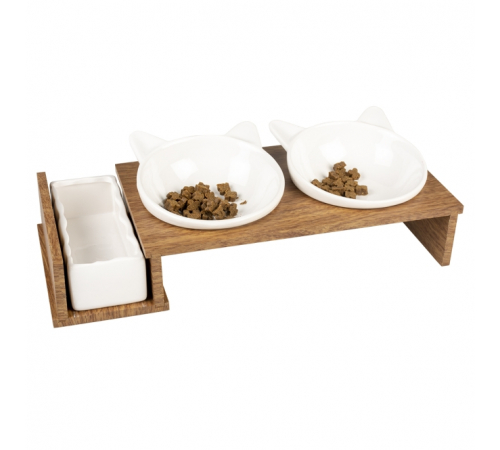 Duvoplus Dinner Set Stone UP Kitty Face