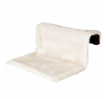 Trixie Liegemulde für Heizkörper - Langhaarplüsch - creme/braun