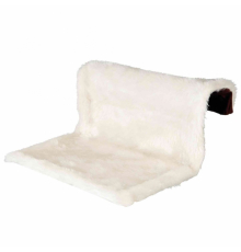 Trixie Liegemulde für Heizkörper - Langhaarplüsch - creme/braun