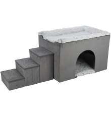 Trixie Höhle Harvey mit Treppe - 154 x 60 x 60 cm