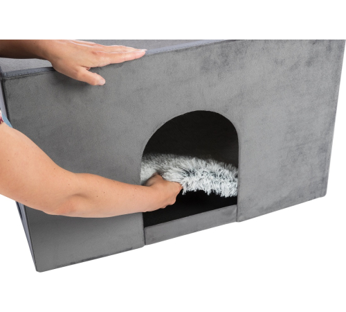 Trixie Höhle Harvey mit Treppe - 135 x 47 x 50 cm