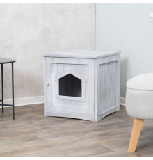 Trixie Toilettenhaus - Grau