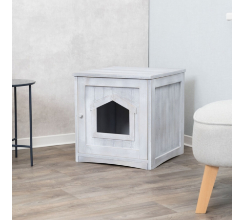 Trixie Toilettenhaus - Grau