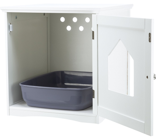 Trixie Toilettenhaus - Weiß