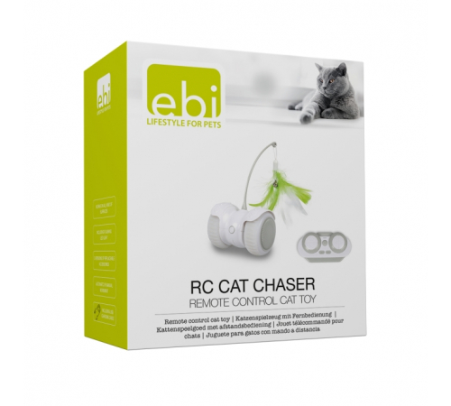 EBI Cat Toy RC Cat Chaser - weiß/grün