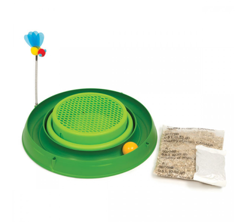 CATIT Play-n-Scratch mit Grasgarten - Grün