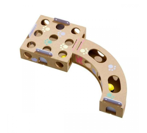 Karlie Smart Cat Activity Box mit Rasselball