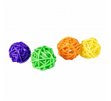 Duvoplus Cat Toy Weidenbälle 5cm - 4 Stück