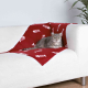 Trixie Fleecedecke Beany - 100 x 70 cm - bordeaux