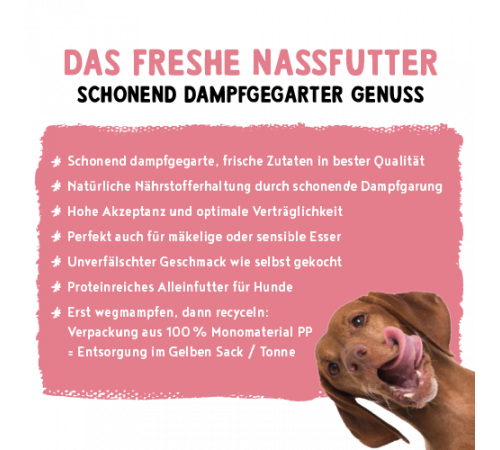 bosch Freshe Schnauze Nassfutter Huhn mit Reis & Karotten 250 g