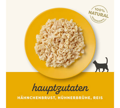 Nassfutter für Katzen – Applaws Hühnchenbrust 156 g