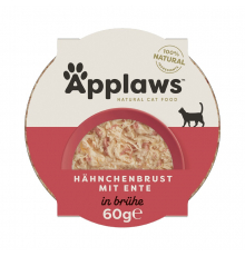 Applaws Katzen Hühnerbrust mit Ente in Brühe 60 g