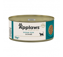 Applaws Katzen Meeresfisch in Brühe 156 g
