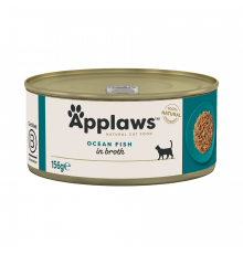 Applaws Katzen Meeresfisch in Brühe 156 g
