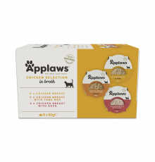 Applaws Katzen Multipack mit Hühnchen Selection 8x60 g