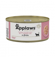 Applaws Katzen Thunfischfilet mit Garnelen in Brühe 156 g