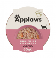Applaws Katzen Thunfischfilet mit Garnelen in Brühe 60 g