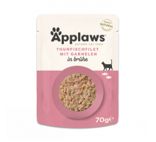 Applaws Katzen Thunfischfilet mit Garnelen in Brühe 70 g