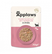 Applaws Katzen Thunfischfilet mit Garnelen in Brühe 70 g