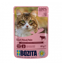 Bozita Häppchen in Soße mit Rind 85 g