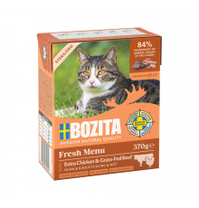 Bozita Sterilised Häppchen in Gelee mit Huhn & Rind 370 g