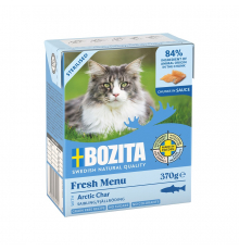 Bozita Sterilised Häppchen in Soße mit Saibling 370 g