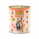 Nassfutter für Katzen – GranataPet DeliCATessen Kalb & Kaninchen 800 g