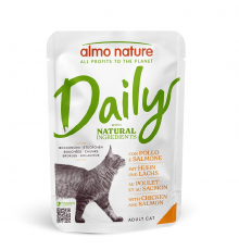 Almo Nature Daily mit Huhn und Lachs 70 g