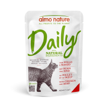 Almo Nature Daily mit Huhn und Rind 70 g