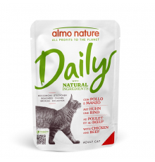 Almo Nature Daily mit Huhn und Rind 70 g