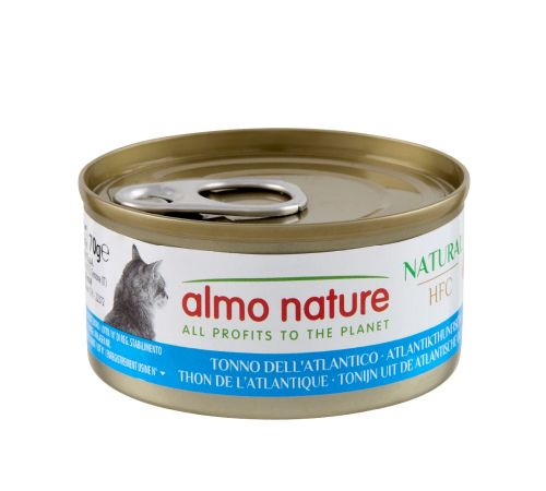 Nassfutter für Katzen – Almo Nature HFC Natural Atlantikthunfisch 70 g