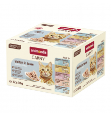 Animonda Carny Adult Fine Fillets Vielfalt in Sauce 12x60 g