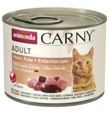 Animonda Carny Adult Huhn, Pute + Entenherzen 200 g